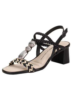 Sandália Feminina Salto Grosso Dakota Y9301 - DAKOTA