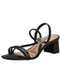 Dakota - Sandália Feminina Salto Grosso Dakota Y9371 Branco/Off - variação: Preto