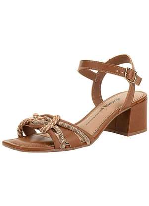 Sandália Feminina Salto Grosso Dakota Y9583 - DAKOTA
