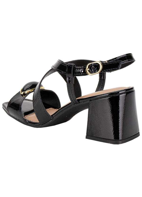 Dakota - Sandália Feminina Salto Grosso Dakota Y9753 Preto 3