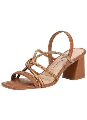 Sandália Feminina Salto Grosso Dakota Y9761 - DAKOTA