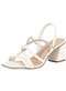 Dakota - Sandália Feminina Salto Grosso Dakota Y9761 Branco/Off - variação: Branco/Off