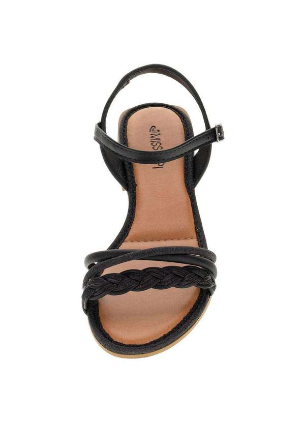 Mississipi - Sandália Feminina Salto Grosso Mississipi - M1382 - Preto 5