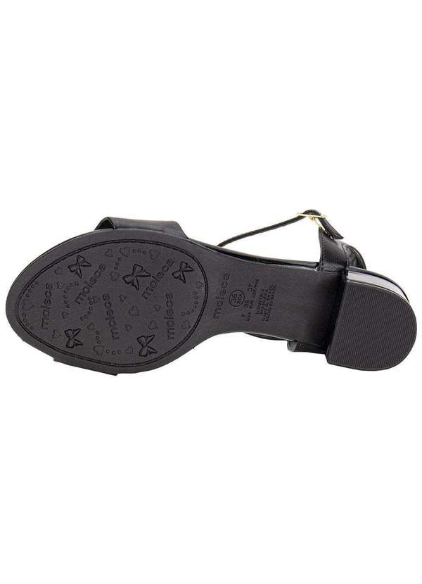 Moleca - Sandália Feminina Salto Grosso Moleca 5259880 - Preto 4