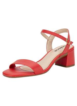 Sandália Feminina Salto Grosso Moleca 5496101 - MOLECA