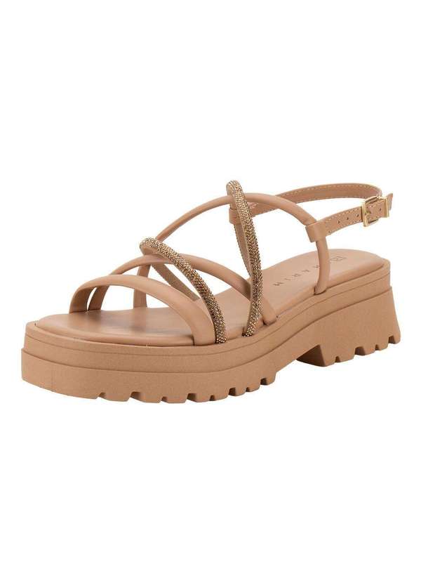 Ramarim - Sandália Feminina Salto Grosso Ramarim 2438203 - Salmão