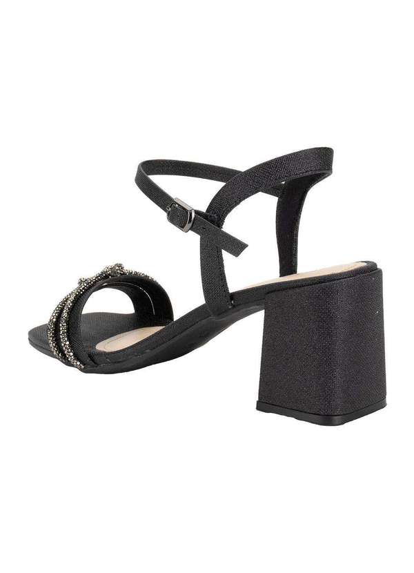 Ramarim - Sandália Feminina Salto Grosso Ramarim 2534202 Preto 3