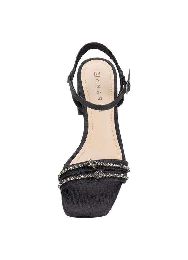 Ramarim - Sandália Feminina Salto Grosso Ramarim 2534202 Preto 4