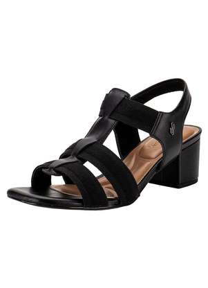 Sandália Feminina Salto Grosso Usaflex Ma0505 - USAFLEX