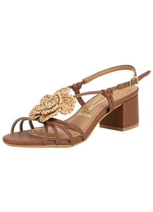 Sandália Feminina Salto Grosso Vizzano 62911193 - VIZZANO