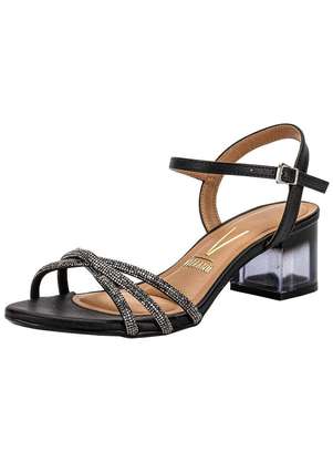 Sandália Feminina Salto Grosso Vizzano 6442112 - VIZZANO