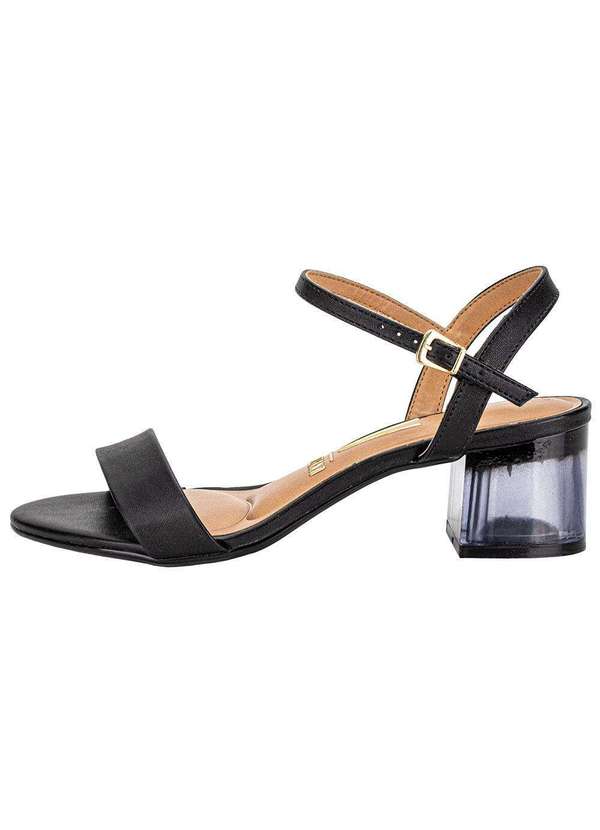 Vizzano - Sandália Feminina Salto Grosso Vizzano 6442200 Preto 2