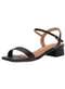 Vizzano - Sandália Feminina Salto Grosso Vizzano 6454111 Branco - variação: Preto