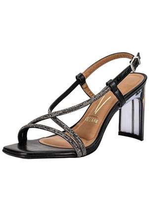 Sandália Feminina Salto Grosso Vizzano 6457214 - VIZZANO