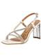 Vizzano - Sandália Feminina Salto Grosso Vizzano 6457214 Branco - variação: Branco
