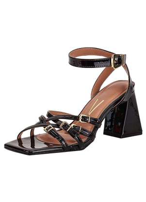 Sandália Feminina Salto Grosso Vizzano 6464140 - VIZZANO