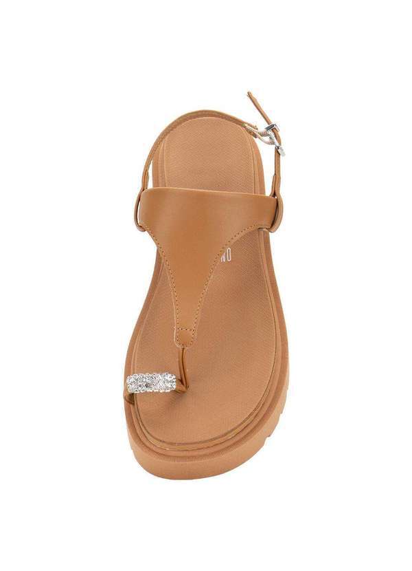 Vizzano - Sandália Feminina Salto Grosso Vizzano 6499135 Camel 5
