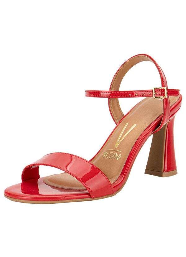Sandália Vizzano Sandalias Femininas Vermelhas Sandália Feminina