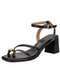 Vizzano - Sandália Feminina Salto Grosso Vizzano 6530105 - Preto - variação: - Preto