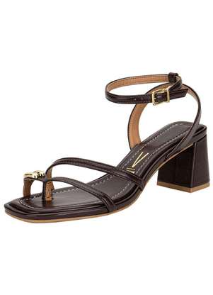 Sandália Feminina Salto Grosso Vizzano 6530105 - VIZZANO