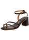 Vizzano - Sandália Feminina Salto Grosso Vizzano 6530105 - Preto - variação: - Café