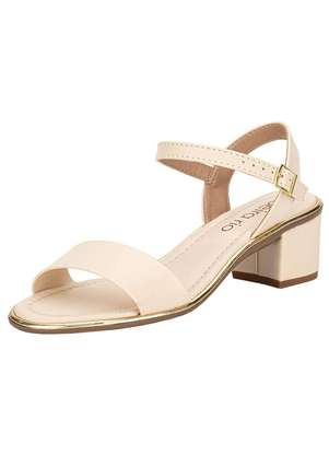 Sandália Feminina Salto Médio Beira Rio - 8379203 - BEIRA RIO