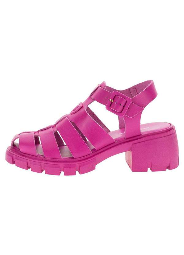 Bottero - Sandália Feminina Salto Médio Bottero - 339501 - Pink 2