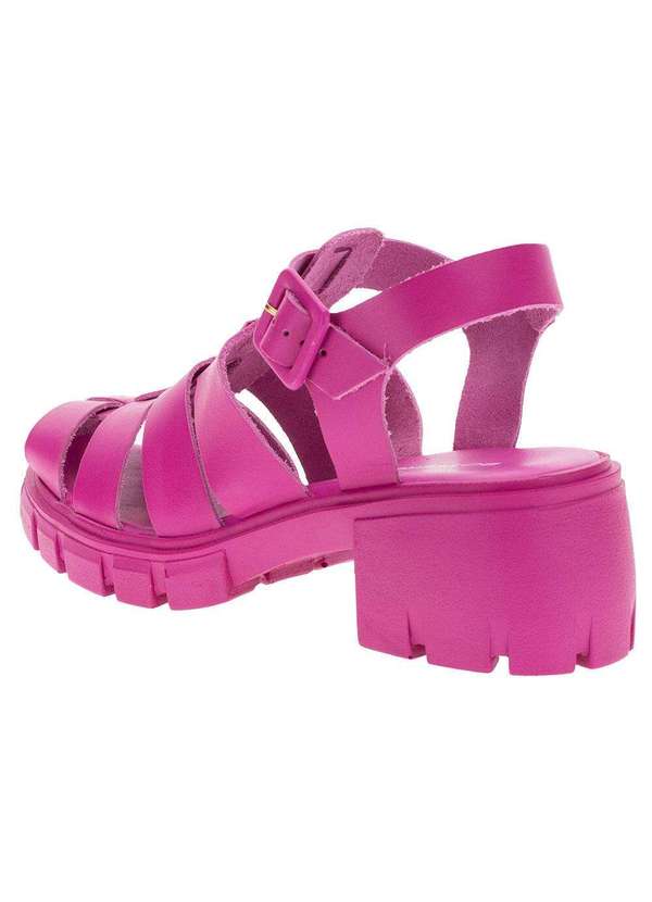 Bottero - Sandália Feminina Salto Médio Bottero - 339501 - Pink 3