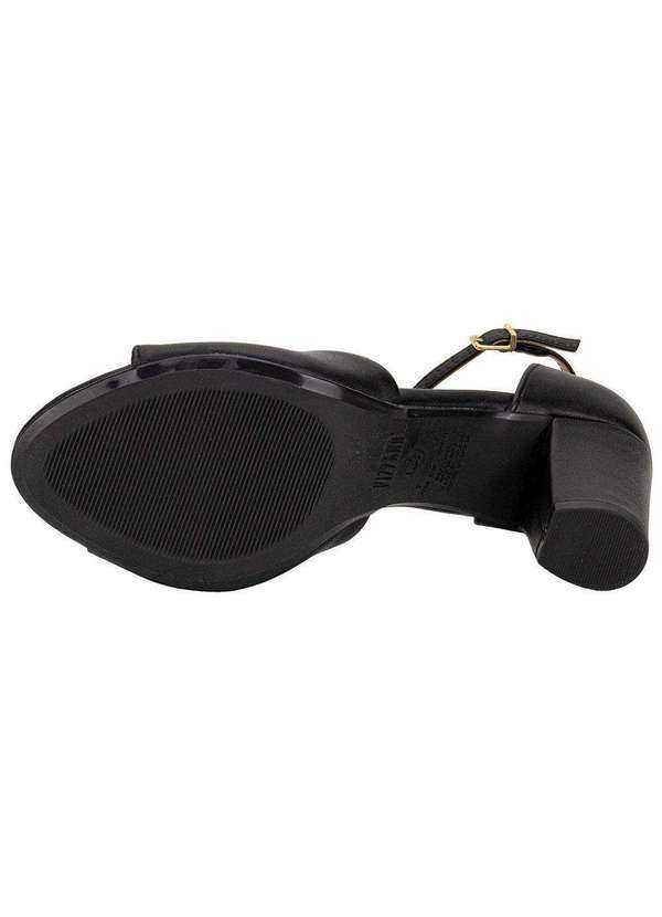 Vizzano - Sandália Feminina Salto Médio Vizzano - 6262206 Preto 01 4