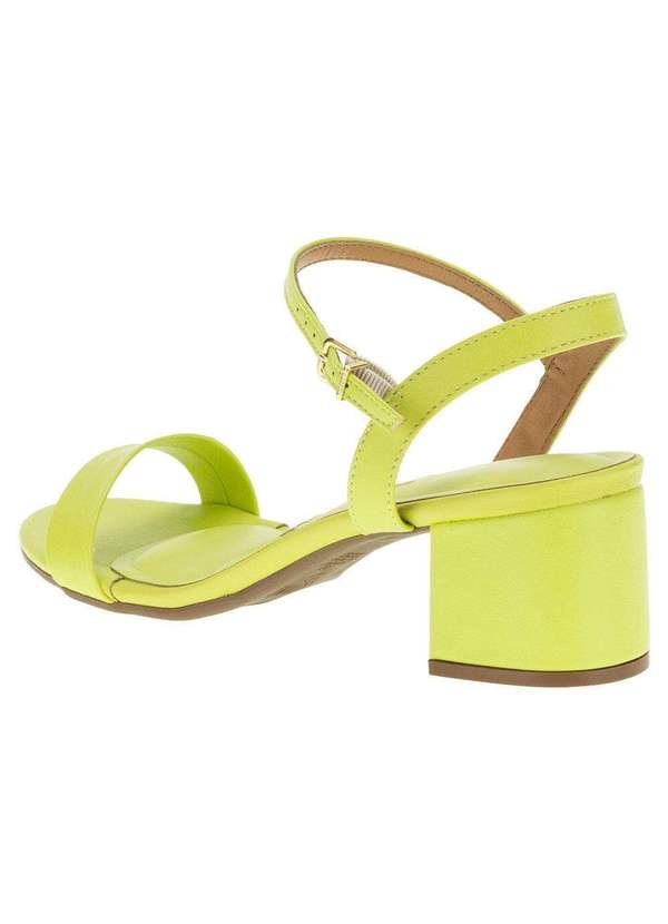 Vizzano - Sandália Feminina Salto Médio Vizzano - 62911300 - Verde 3