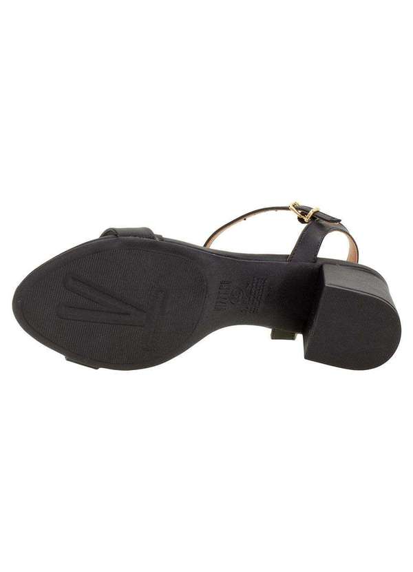 Vizzano - Sandália Feminina Salto Médio Vizzano - 6291900 - Preto 4