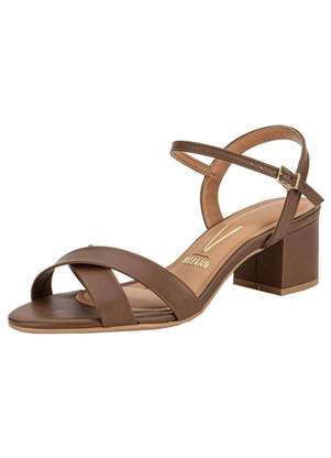 Sandália Feminina Salto Médio Vizzano - 6291927 - VIZZANO