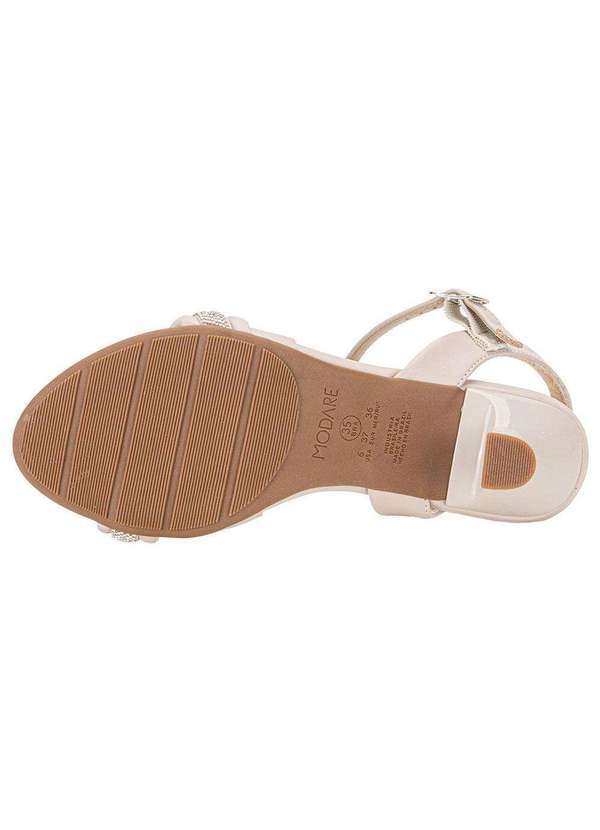 Modare - Sandália Feminina Salto Taça Modare 7202104 - Cinza 4