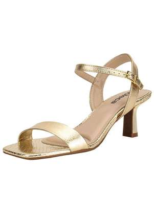 Sandália Feminina Salto Taça Moleca 5523301 - MOLECA