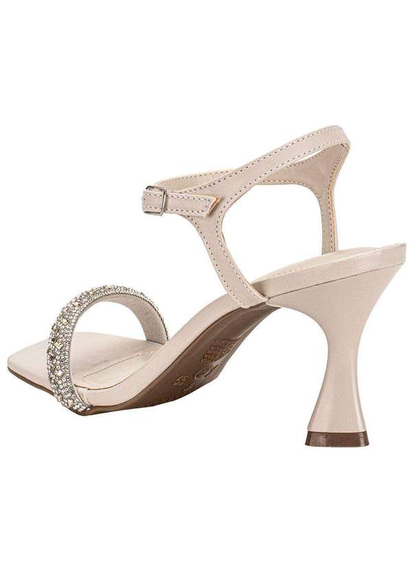 Via Marte - Sandália Feminina Salto Taça Via Marte 166035 Marfim 3