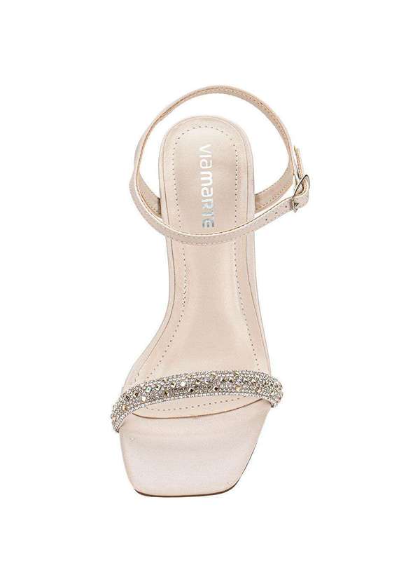 Via Marte - Sandália Feminina Salto Taça Via Marte 166035 Marfim 5