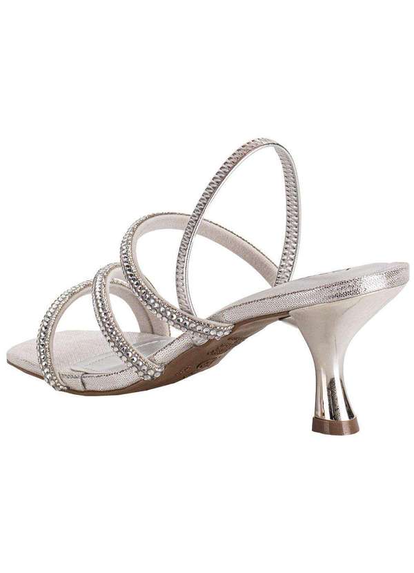 Via Marte - Sandália Feminina Salto Taça Via Marte 177045 Prata 3