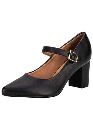 Sapato Feminino Salto Grosso Vizzano 1290532 - VIZZANO