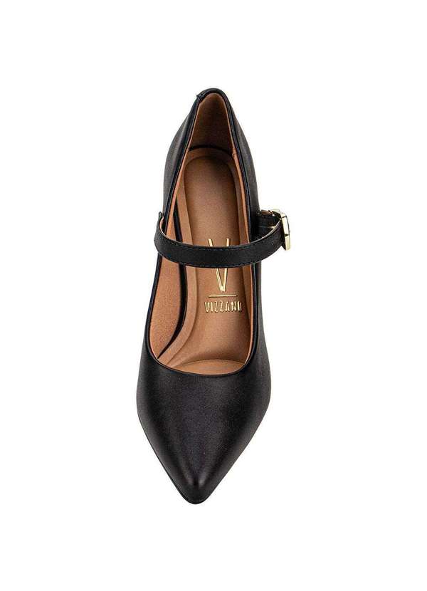 Vizzano - Sapato Feminino Salto Grosso Vizzano 1290532 Preto 5