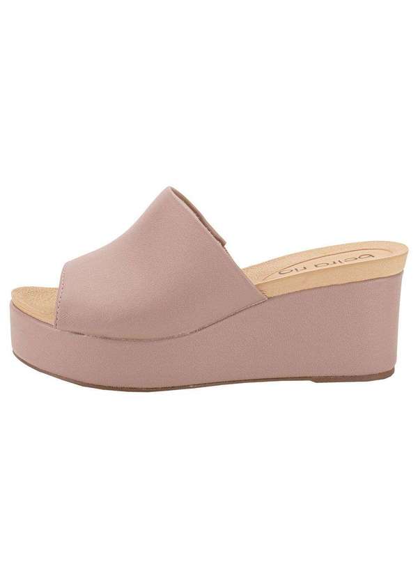 Beira Rio - Tamanco Feminino Anabela Beira Rio 8407100 - Taupe 2