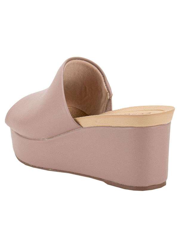 Beira Rio - Tamanco Feminino Anabela Beira Rio 8407100 - Taupe 3