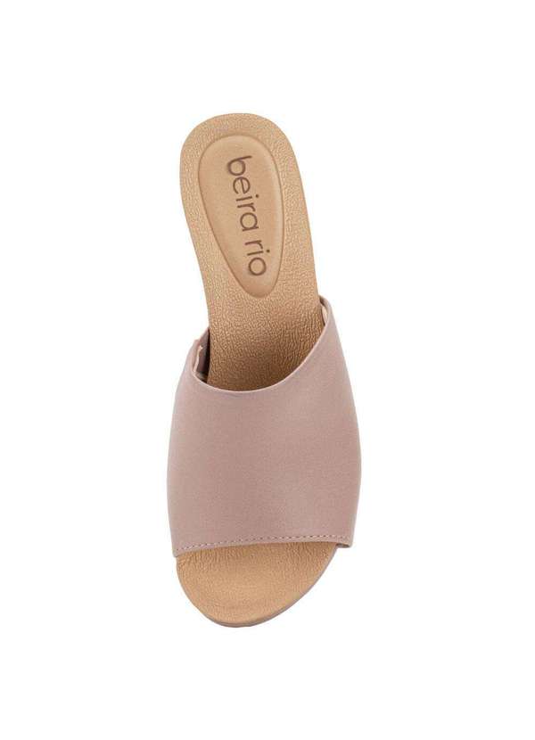 Beira Rio - Tamanco Feminino Anabela Beira Rio 8407100 - Taupe 5