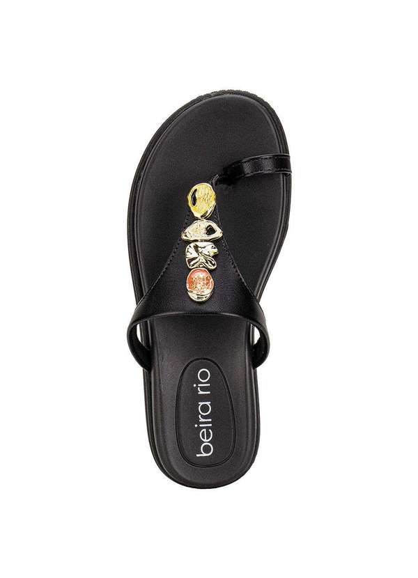 Moleca - Tamanco Feminino Flat Moleca 8513119 - Preto 5