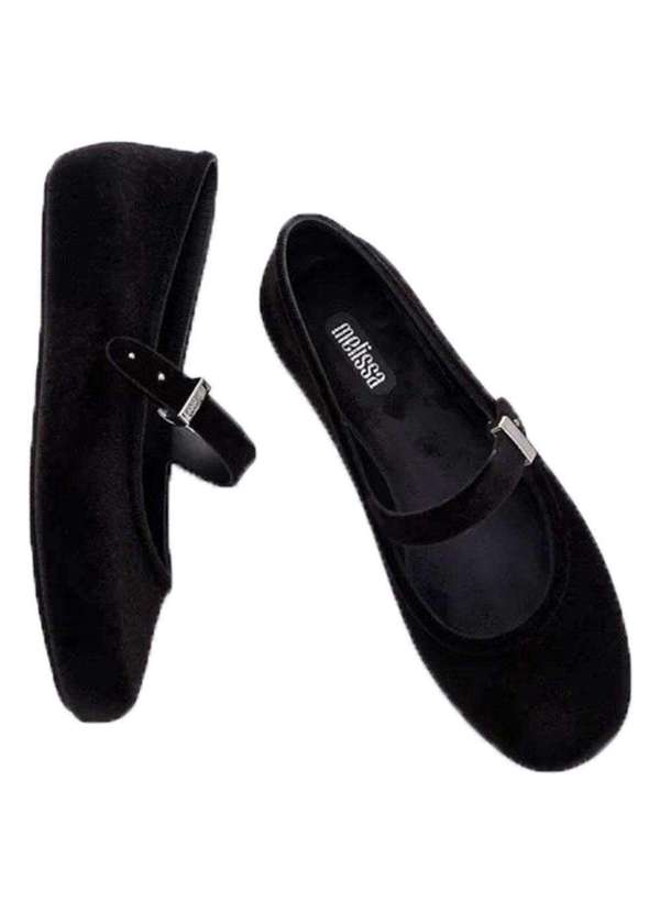 Melissa - Melissa Soft Ballerina Velvet Ii 37844 Preto 4