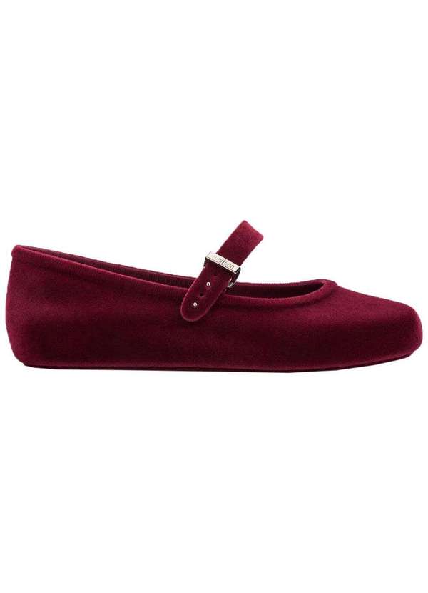 Melissa - Melissa Soft Ballerina Velvet Ii 37844 Vermelho