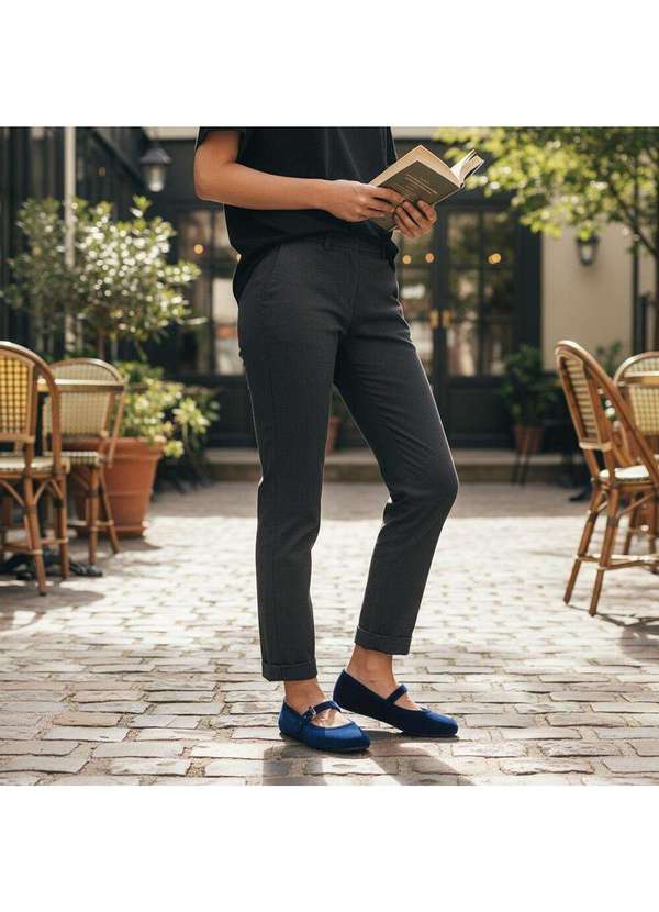 Melissa - Melissa Soft Ballerina Velvet Ii 37844 Azul 2