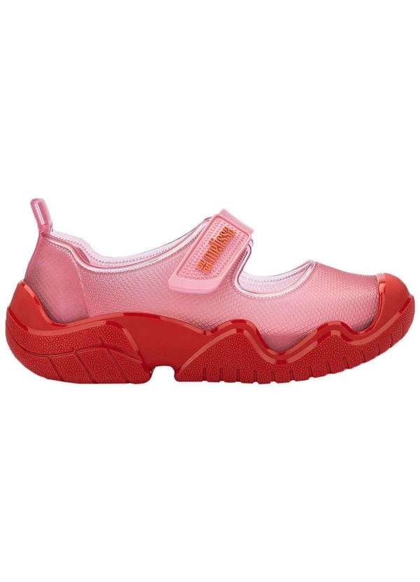 Melissa - Melissa Sprint Ballerina 36843 Vermelho/Rosa