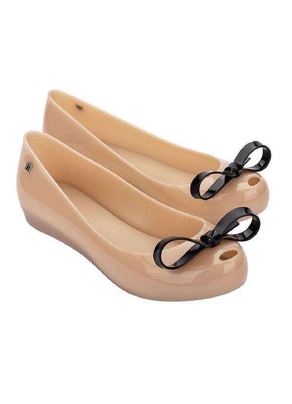 Melissa - Melissa Ultragirl Bow Iii 33891 - Bege/Preto