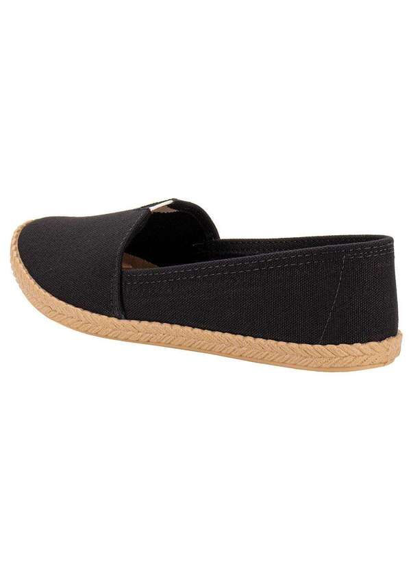 Moleca - Sapatilha Feminina Alpargata Moleca 5287200 - Preto 3