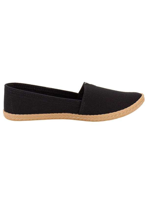 Moleca - Sapatilha Feminina Alpargata Moleca 5287200 - Preto 5